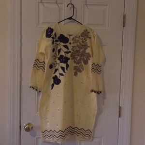 Pakistani/Indian Kurti. NWOT salwar Kameez